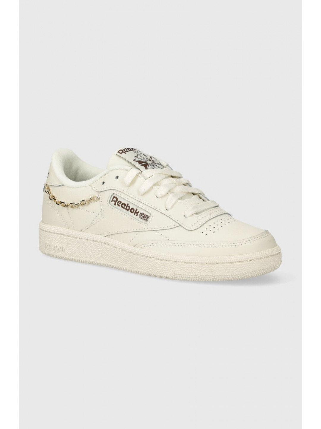 Kožené tenisky Reebok Classic Club C 85 béžová barva 100074237